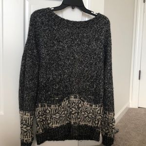 Speckled Grey Winter Cardigan!